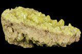 Sulfur Crystal Clusters on Matrix - Nevada #69148-1